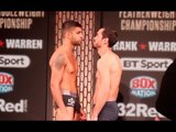 INDIAN HEAT! - SANJEEV SINGH SAHOTA v IVAN GODOR - OFFICIAL WEIGH-IN / THE BOYS ARE BACK IN TOWN