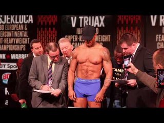 ABSOLUTE BEAST! - ANTHONY YARDE v NIKOLA SJEKLOCA - OFFICIAL WEIGH-IN / THE BOYS ARE BACK IN TOWN