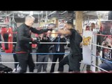 WAR CHUNKY! - JAMES DeGALE SHOWS POWER & SPEED - SMASHES THE PADS WITH JIM McDONNELL