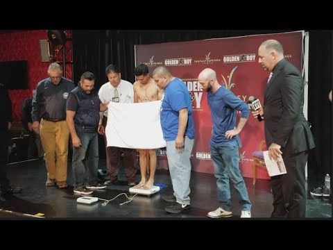 CARLOS MORALES v DARDAN ZENUNAJ - OFFICIAL WEIGH IN & HEAD TO HEAD