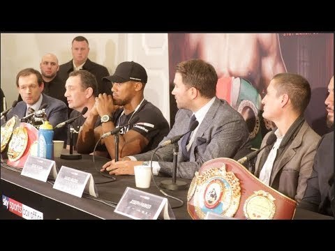 WAR CANELO! ANTHONY JOSHUA ADMITS HE'S A MASSIVE SAUL 'CANELO' ALVAREZ FAN & STUDIES HIS FIGHTS