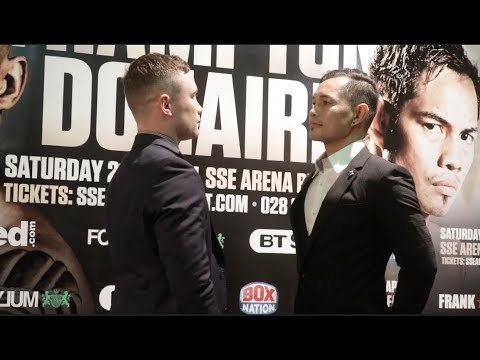 CARL FRAMPTON v NONITO DONAIRE - OFFICIAL HEAD TO HEAD FROM BELFAST / FRAMPTON v DONAIRE