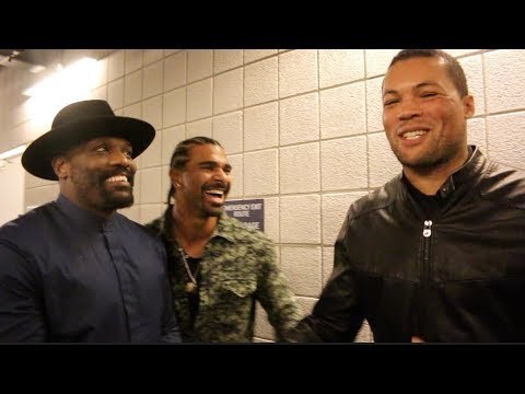 DEAL? - DAVID HAYE GATE-CRASHES INTERVIEW & ATTEMPTS TO MAKE JOE JOYCE v DERECK CHISORA ON IFL TV!!!