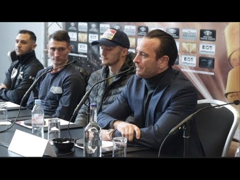GEORGE GROVES v CHRIS EUBANK JR - (FULL UNDERCARD) PRESS CONFERENCE W/ KALLE SAUERLAND