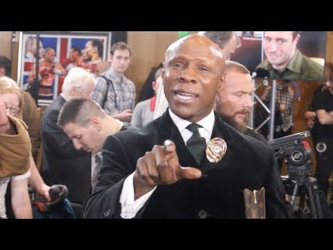 'I DONT FEEL GOOD FOR GROVES. I PRAY THAT HE'S SAFE. IVE SPOKE TO THE REF' - EUBANK SNR TELLS PUBLIC