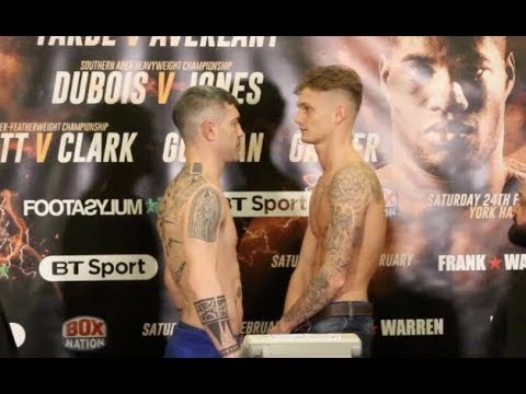 THE SHARP-SHOOTER! - ARCHIE SHARP v IVAN RUIZ MOROTE - OFFICIAL WEIGH-IN / SHARP v MOROTE