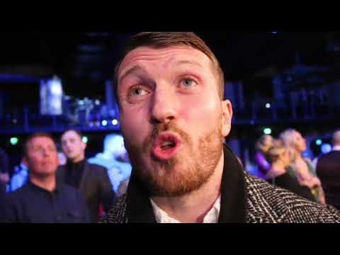 'I WANT LEWIS RITSON NEXT' - SCOTT CARDLE RINGSIDE - CALLS OUT BRITISH CHAMPION FOR NEXT FIGHT