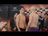 DIMITRII CHUDINOV v SOARHEI KHAMITSKI - OFFICIAL WEIGH IN & HEAD TO HEAD / WBSS