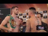 CALLUM SMITH v NIEKY HOLZKEN - WEIGH IN & HEAD TO HEAD VIA GERMANY / WORLD BOXING SUPER SERIES