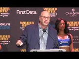 'EVERYONE IS RUNNING SCARED. DEONTAY WILDER IS THE BADDEST MAN ON THE PLANET' - LOU DiBELLA RANT