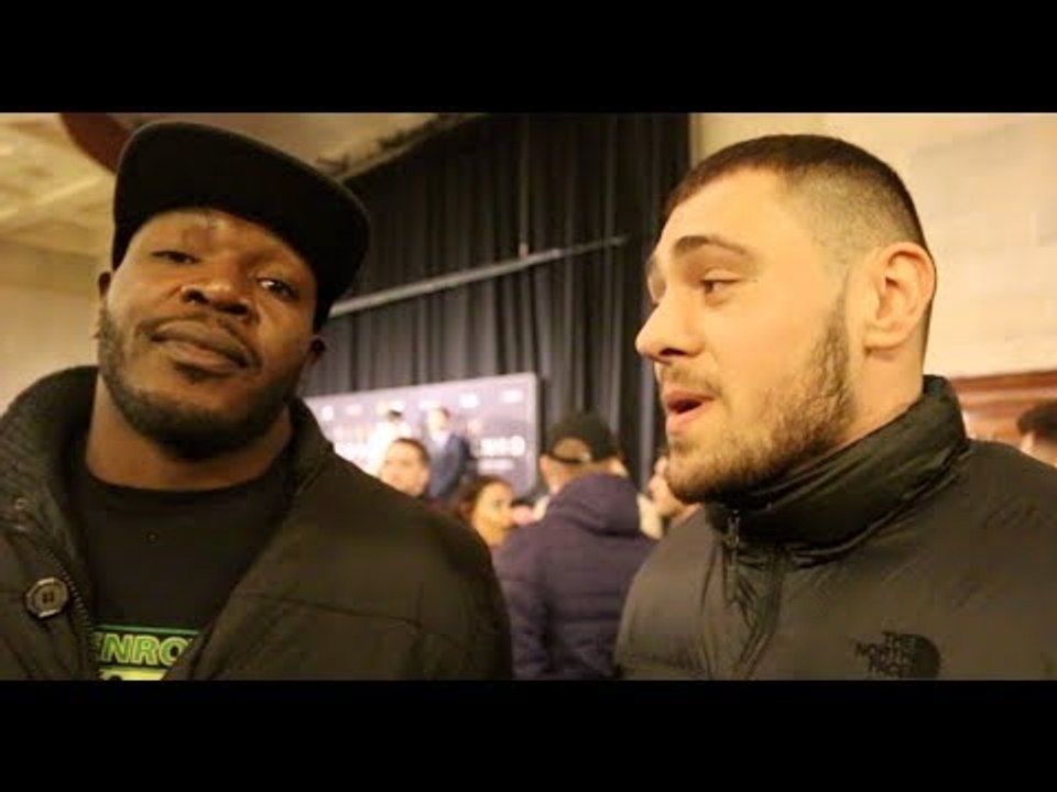 'YOU CANT STOP ME! - NOT POSSIBLE' - DAVE ALLEN TELLS LENROY THOMAS STRAIGHT IN MIDDLE OF INTERVIEW