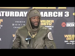 DEONTAY WILDER v LUIS 'KING KONG' ORTIZ (COMPLETE) POST FIGHT PRESS CONFERENCE - WILDER v ORTIZ