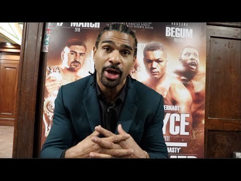 DAVID HAYE REACTS JOE JOYCE DESTRUCTION OF DONNIE PALMER TALKS BELLEW, JOSHUA v PARKER & CHISORA