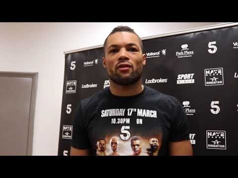 JOE JOYCE IMMEDIATE REACTION TO KO WIN OVER PALMER & TALKS JOSHUA v PARKER /DAVID HAYE v TONY BELLEW