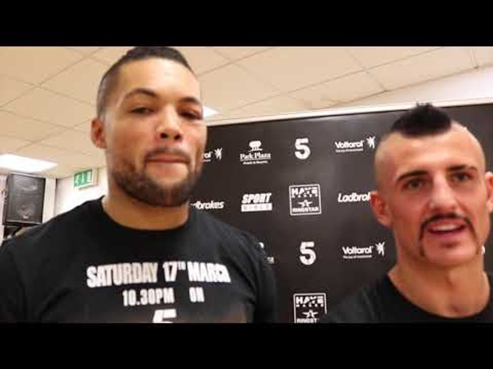 'THE WAY JOE JOYCE IS LOOKING HE CAN DO THAT TO ANY HEAVYWEIGHT AROUND' - KODY DAVIES & JOE JOYCE