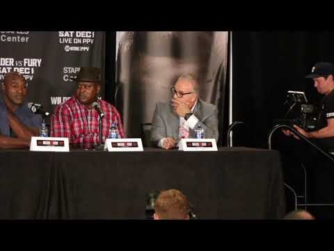 'DEONTAY WILDER WILL KO FURY IN 8 ROUNDS' - BUSTER DOUGLAS / EVANDER HOLYFIELD ALSO BACKING WILDER