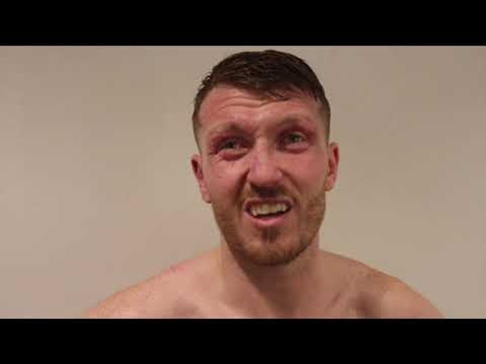 HUMBLED! SCOTT CARDLE REACTS TO HIS BRUTAL STOPPAGE DEFEAT TO LEWIS RITSON FOR THE BRITISH TITLE