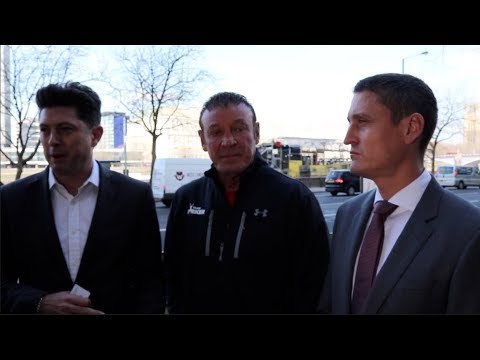 SHOTS FIRED! DAVE HIGGINS & JOSEPH PARKER TRAINER KEVIN BARRY (COMPLETE) URBAN PRESS CONFERENCE