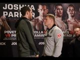 HEAVYWEIGHTS COLLIDE! - ALEXANDER POVETKIN v DAVID PRICE - HEAD TO HEAD @ PRESS CONFERENCE