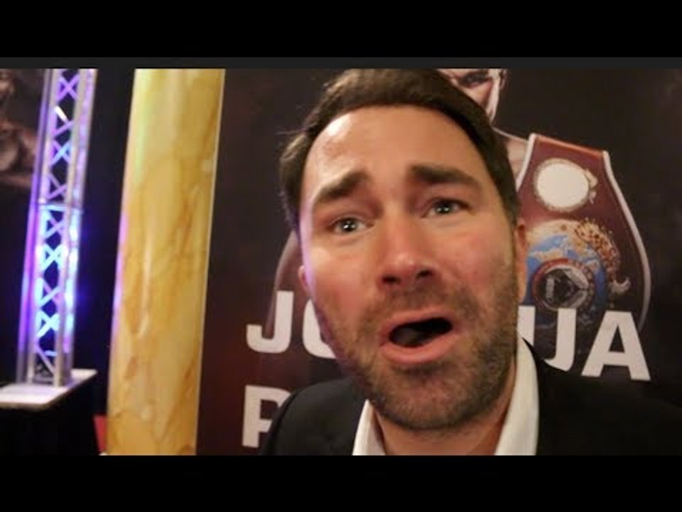 'I FEEL SORRY FOR YOU' - EDDIE HEARN GOES IN MOCKS DEONTAY WILDER, OPEN TO BOTH WHYTE/JOSHUA OFFERS