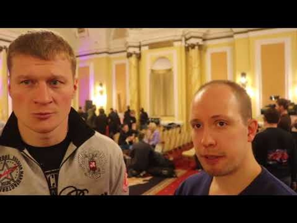 ALEXANDER POVETKIN ON DAVID PRICE, FAILED DRUG TEST, DEONTAY WILDER, ANTHONY JOSHUA, PARKER & CANELO