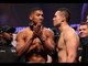INTENSE! ANTHONY JOSHUA v JOSEPH PARKER - OFFICIAL WEIGH IN & HEAD TO HEAD (COMPLETE) /JOSHUA/PARKER