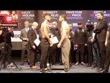 WELSH WIZARD! JOE CORDINA v HAKIM BEN ALI - OFFICIAL WEIGH IN & HEAD TO HEAD / JOSHUA v PARKER