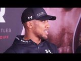 MY MUM WILL BE PLEASED IM NOT DEAD, YOU CAN DIE IN THE RING -THATS WHAT WILDER SAYS -ANTHONY JOSHUA