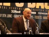 'ANTHONY JOSHUA IS A BIG OLD DOSSER! - IT WOULD BE AN EASY FIGHT. I'D KNOCK HIM OUT!' - TYSON FURY