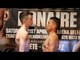TYRONE McCULLAGH v ELVIS GUILLEN - OFFICIAL WEIGH IN VIDEO / FRAMPTON v DONAIRE