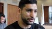 AMIR KHAN INSISTS LO GRECO WONT WIND HIM UP THIS WEEK & TALKS HIS EXCITEMENT OF FIGHTING BACK IN UK