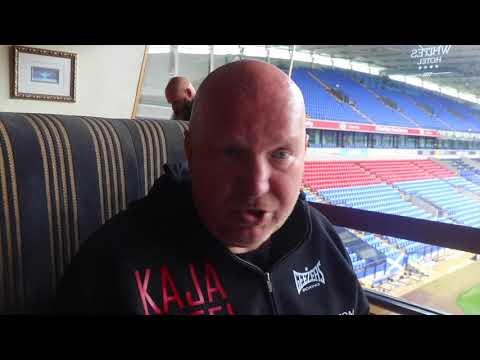 SAM SEXTON TRAINER GRAHAM EVERETT ON SEXTON BRITISH TITLE CLASH W/ HUGHIE FURY / SEXTON v FURY