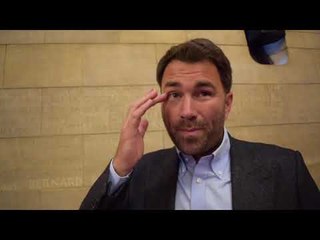 'THEY WILL PROBABLY BOO ME ON THE NIGHT' -EDDIE HEARN ON RITSON-HYLAND, GEORGE-KELLY, DAVE ALLEN