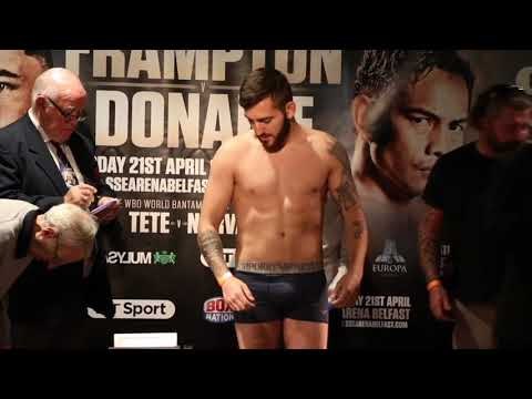 THE TROJAN! - TROY WILLIAMSON v CHRISTIAN HOSKIN GOMEZ - OFFICIAL WEIGH IN / FRAMPTON v DONAIRE