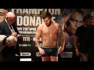 THE TROJAN! - TROY WILLIAMSON v CHRISTIAN HOSKIN GOMEZ - OFFICIAL WEIGH IN / FRAMPTON v DONAIRE