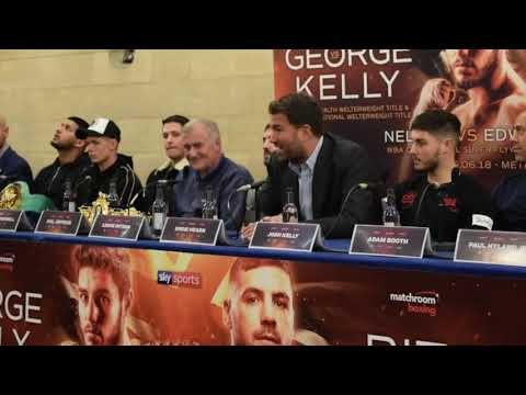 EDDIE HEARN PRESENTS - LEWIS RITSON v PAUL HYLAND JR / KRIS GEORGE v JOSH KELLY - *PRESS CONFERENCE*