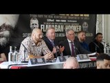 HE'S BACK - TYSON FURY MANCHESTER PRESS CONFERENCE *FULL & UNCUT* - WITH FRANK WARREN & UNDERCARD