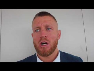 'OHARA DAVIES IS TRYING TO TALK HIMSELF INTO A FIGHT. IM NOT ARSED. HE'S DOWN THERE' -TERRY FLANAGAN