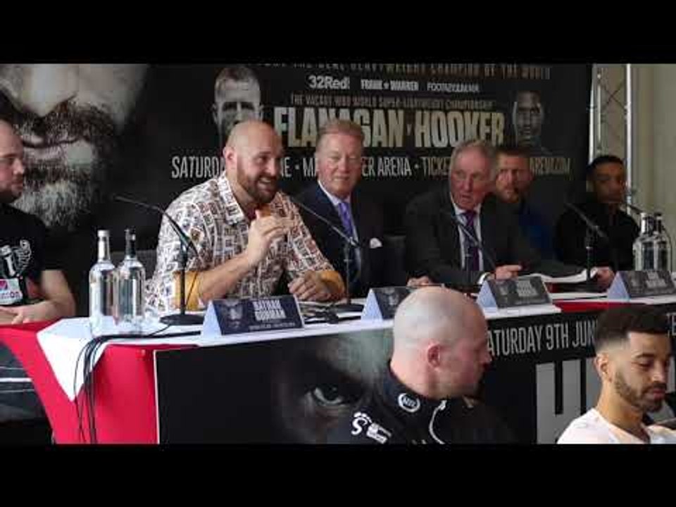 'I COULD BEAT ANTHONY JOSHUA & DEONTAY WILDER WITH ONE HAND TIED BEHIND MY BACK' - TYSON FURY