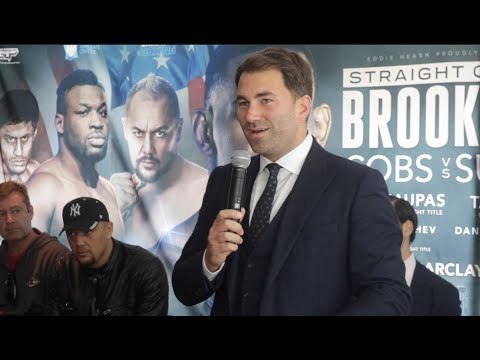 DANIEL JACOBS v MACIEJ SULECKI / JARRELL MILLER v JOHANN DUHAUPAS PRESS CONFERENCE W/ EDDIE HEARN
