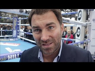 EDDIE HEARN (RAW & UNCUT) ON BELLEW v HAYE II, JOSHUA v WILDER UPDATE, BROOK v KHAN & USA PLATFORM