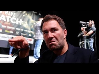 'IM A BORDERLINE PRICK' - EDDIE HEARN 'WASNT GIVING IT TO HAYE' / NO PROOF OF FUNDS FROM WILDER TEAM