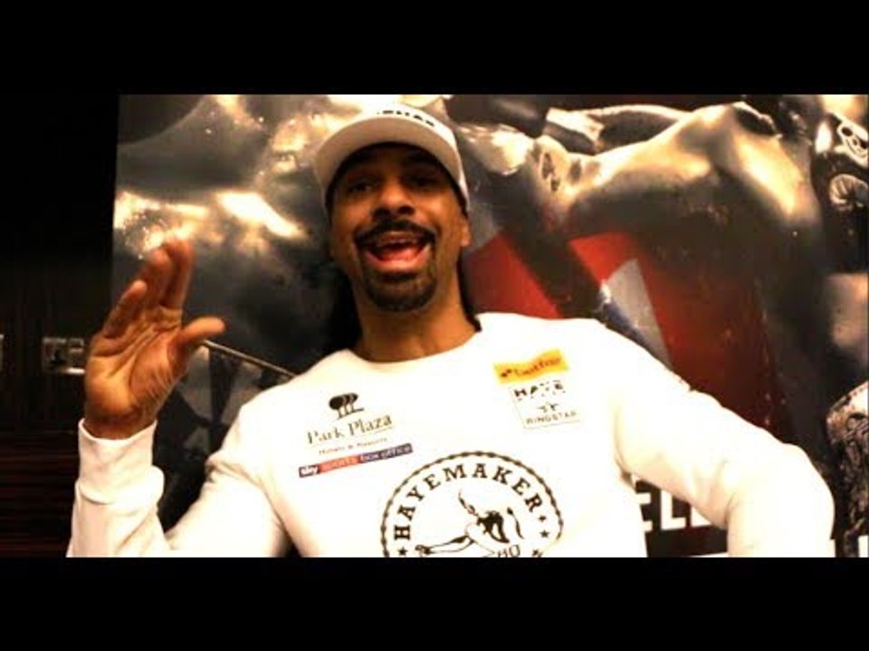 'HE LOST IT' - DAVID HAYE REACTS TO CLASH & PUSH BY TONY BELLEW & INSISTS NO CONCERNS OVER INJURIES