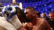 TONY BELLEW JUMPS STRAIGHT OUT OF THE RING AFTER BEATING DAVID HAYE TO KISS ANTHONY JOSHUA