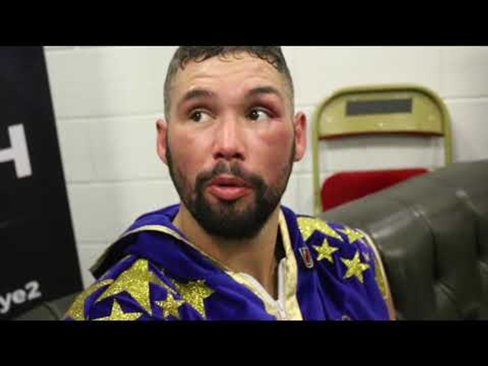 'HE'S GOT A F***** HARD HEAD' -TONY BELLEW MAKES WAY FROM RING TO DRESSING ROOM *IMMEDIATE REACTION*