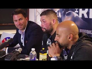 TONY BELLEW - 'I'LL KNOCK TYSON FURY OUT NOW! BUT I DONT WANT THE GUY WHO TURNED UP IN DUSSELDORF'