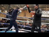 WAR RYDER! JOHN RYDER (FULL & COMPLETE) WORKOUT W/ TRAINER TONY SIMS / BELLEW v HAYE II