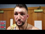 AND THE NEW! HUGHIE FURY REACTS TO BRUTAL KO OVER SAM SEXTON TO CAPTURE BRITISH HEAVYWEIGHT TITLE