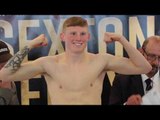 GEORGE BRENNAN v JOSE HERNANDEZ - OFFICIAL WEIGH IN & HEAD TO HEAD / SEXTON v FURY