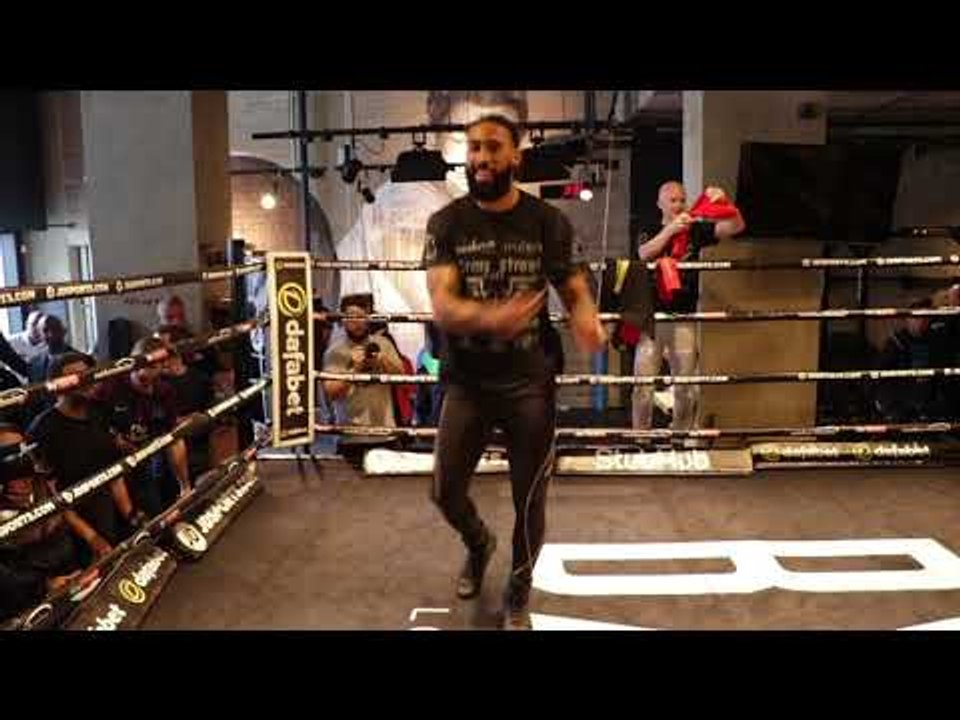 COMMONWEALTH CHAMPION LUKE WATKINS (FULL & COMPLETE) WORKOUT AHEAD OF CLASH W/ LAWRENCE OKOLIE